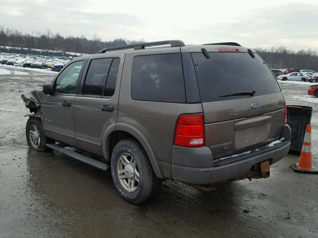 1FMZU72E12ZB37181 - 2002 FORD EXPLORER X BROWN photo 3