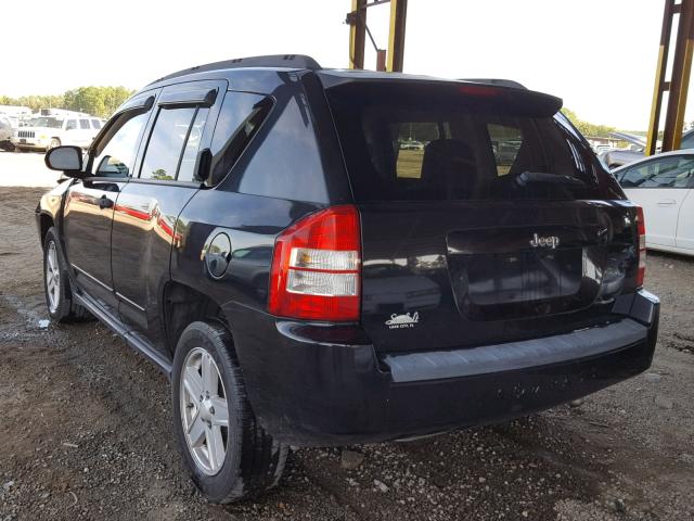 1J8FT47018D773457 - 2008 JEEP COMPASS SP 黑色 照片 3