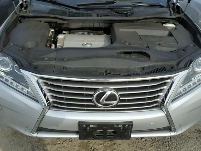 2T2ZK1BA0EC136862 - 2014 LEXUS RX 350 SILVER photo 7