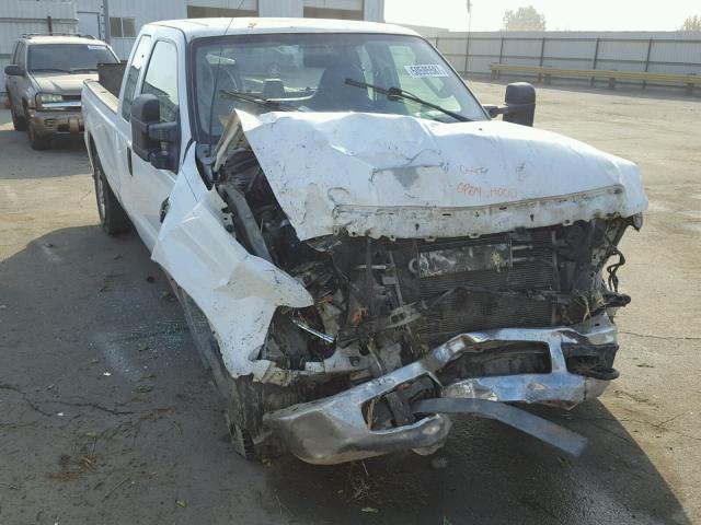 1FTWX30508EE52063 - 2008 FORD F350 SRW S WHITE photo 1