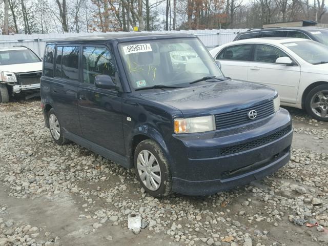 JTLKT334X54025542 - 2005 TOYOTA SCION XB BLUE photo 1