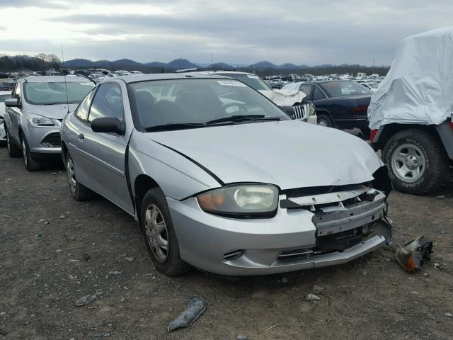 1G1JC12F947141674 - 2004 CHEVROLET CAVALIER SILVER photo 1