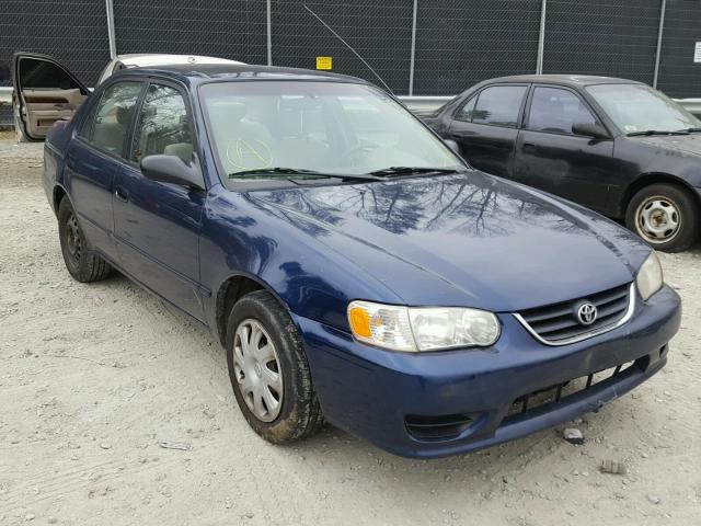 2T1BR12E92C558077 - 2002 TOYOTA COROLLA CE BLUE photo 1