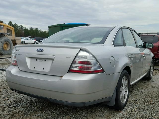 1FAHP24W88G109551 - 2008 FORD TAURUS SEL GOLD photo 4