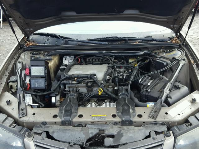 2G1WF52E429366902 - 2002 CHEVROLET IMPALA BROWN photo 7