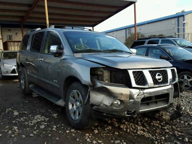 5N1BA08C27N707193 - 2007 NISSAN ARMADA SE TAN photo 1