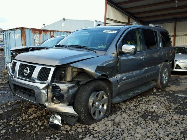 5N1BA08C27N707193 - 2007 NISSAN ARMADA SE TAN photo 2