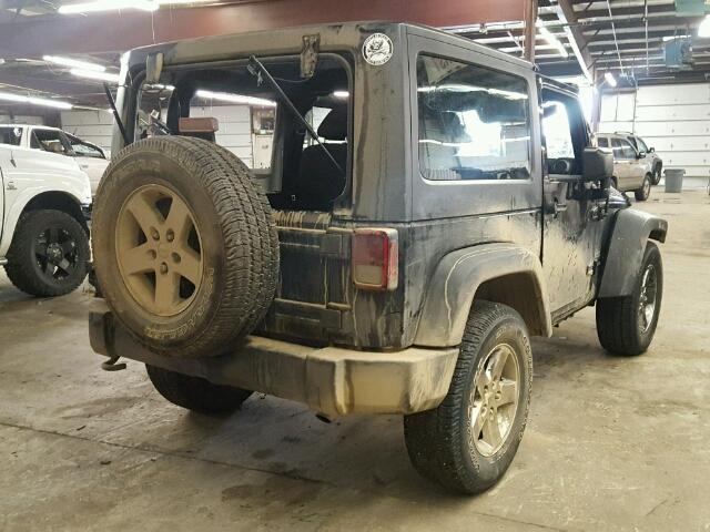 1C4AJWAGXFL644807 - 2015 JEEP WRANGLER S BLACK photo 4