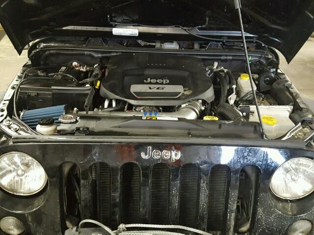 1C4AJWAGXFL644807 - 2015 JEEP WRANGLER S BLACK photo 7