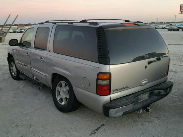 1GKEC16Z25J262150 - 2005 GMC YUKON XL C SILVER photo 3