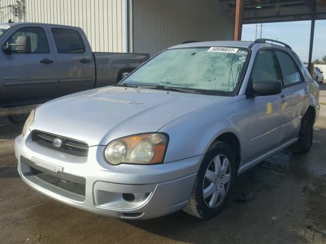 JF1GG65524H813368 - 2004 SUBARU IMPREZA TS SILVER photo 2