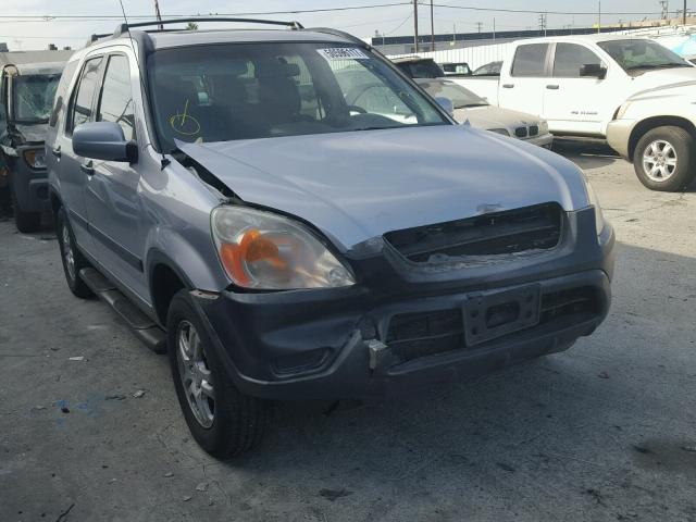 JHLRD78822C020141 - 2002 HONDA CR-V EX SILVER photo 1