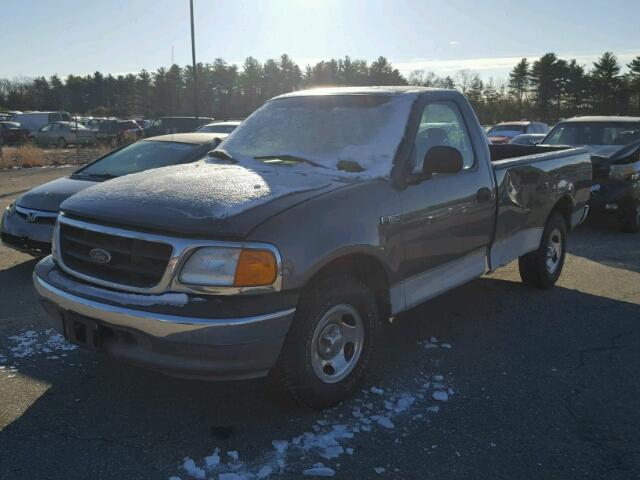 2FTRF17214CA25653 - 2004 FORD F-150 HERI GRAY photo 2