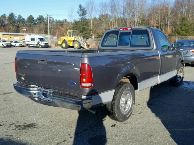 2FTRF17214CA25653 - 2004 FORD F-150 HERI GRAY photo 4