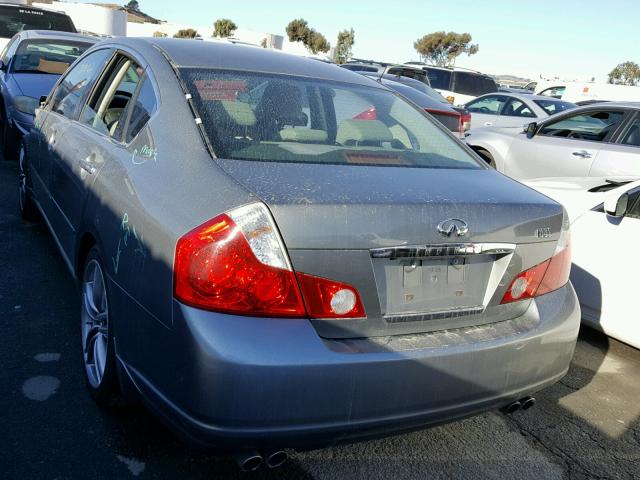 JNKAY01E46M108399 - 2006 INFINITI M35 BASE GRAY photo 3