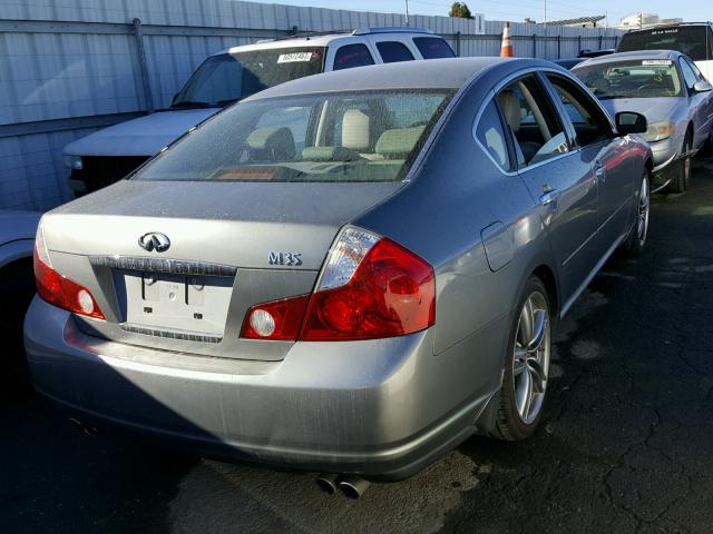 JNKAY01E46M108399 - 2006 INFINITI M35 BASE GRAY photo 4