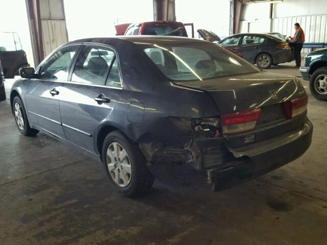 1HGCM55374A127332 - 2004 HONDA ACCORD LX GRAY photo 3