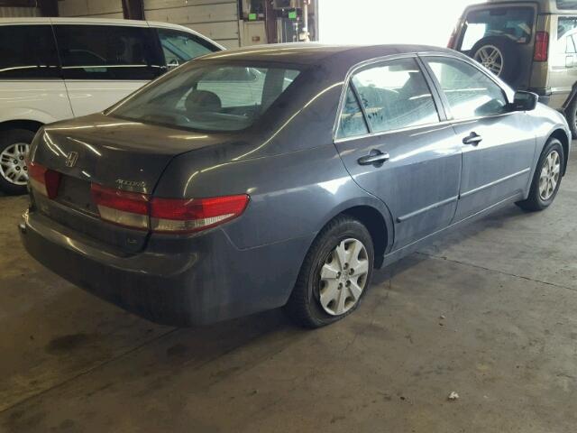 1HGCM55374A127332 - 2004 HONDA ACCORD LX GRAY photo 4