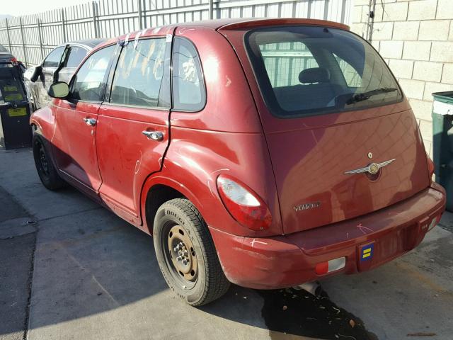 3A4FY48B37T519793 - 2007 CHRYSLER PT CRUISER BURGUNDY photo 3