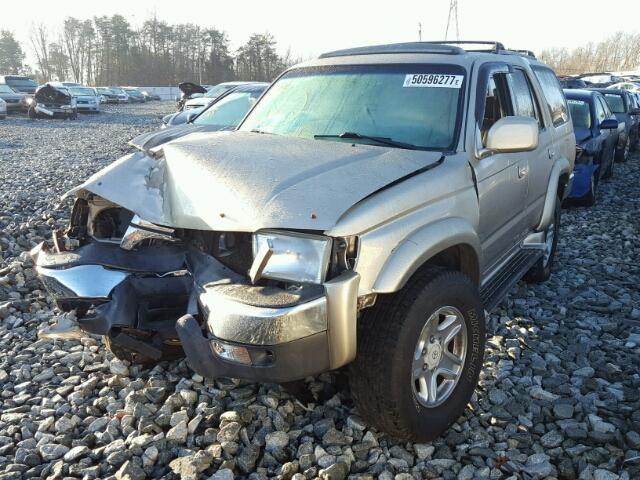 JT3HN86R520363507 - 2002 TOYOTA 4RUNNER SR GOLD photo 2