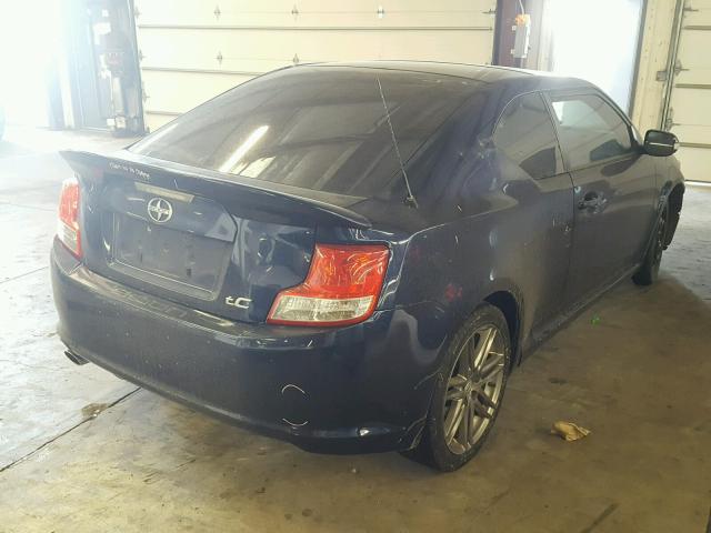 JTKJF5C79D3050319 - 2013 TOYOTA SCION TC 蓝色 照片 4