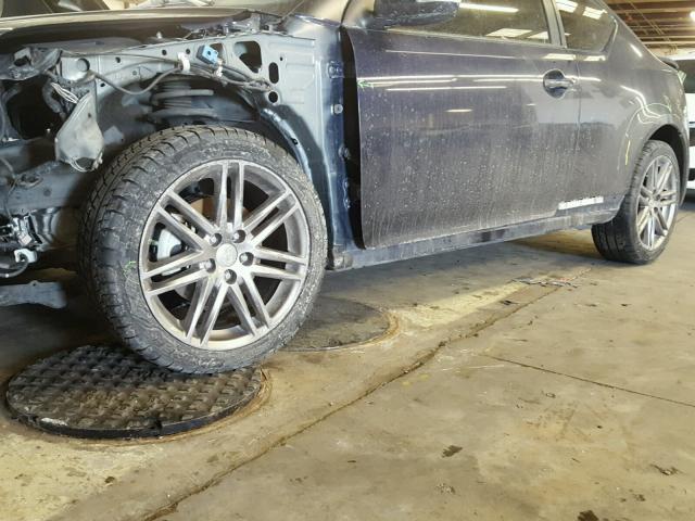 JTKJF5C79D3050319 - 2013 TOYOTA SCION TC 蓝色 照片 9