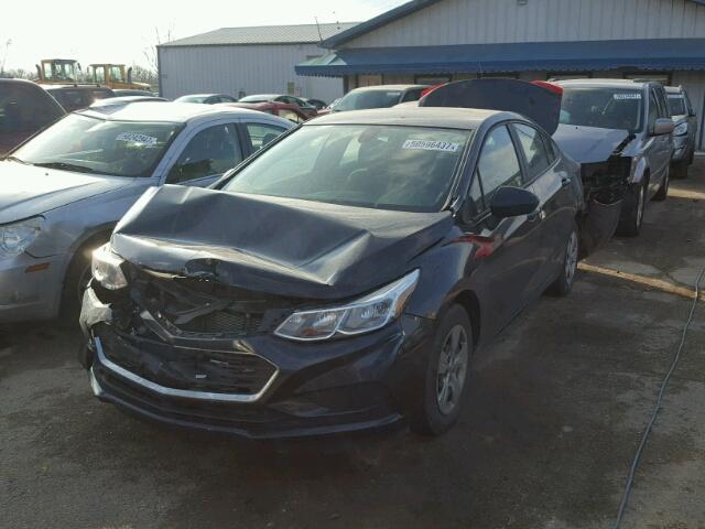 1G1BC5SMXG7231172 - 2016 CHEVROLET CRUZE LS BLUE photo 2