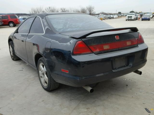 1HGCG2259YA039593 - 2000 HONDA ACCORD EX BLACK photo 3