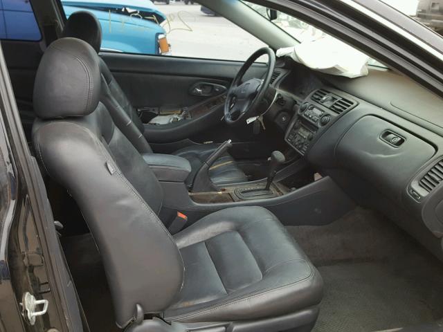 1HGCG2259YA039593 - 2000 HONDA ACCORD EX BLACK photo 5