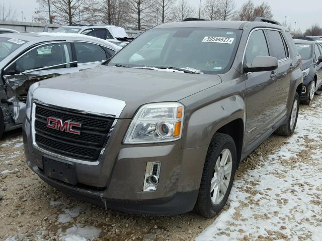 2GKALSEK2C6330143 - 2012 GMC TERRAIN SL BROWN photo 2