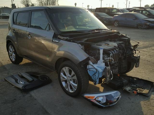 KNDJP3A57G7361075 - 2016 KIA SOUL + GRAY photo 1