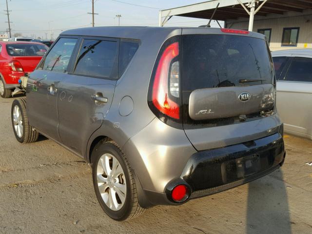 KNDJP3A57G7361075 - 2016 KIA SOUL + GRAY photo 3