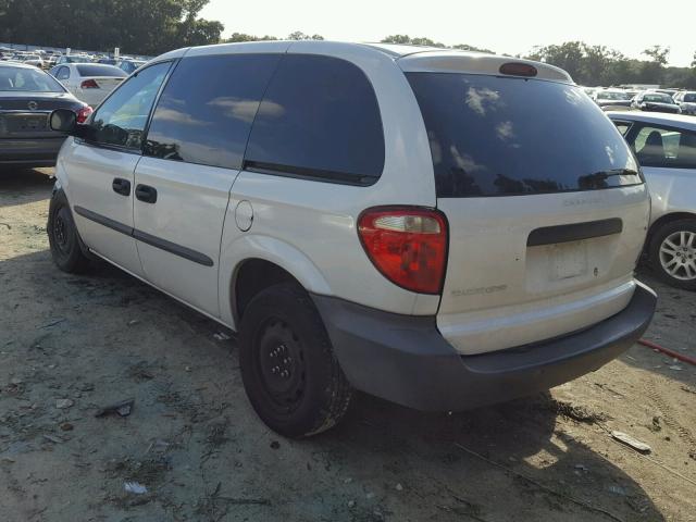 1D4GP21303B339027 - 2003 DODGE CARAVAN C/ WHITE photo 3