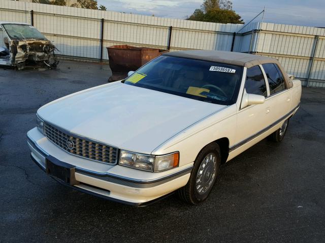 1G6KF52Y4RU231435 - 1994 CADILLAC DEVILLE CO CREAM photo 2