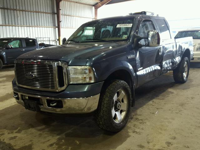 1FTSW21P26EB23163 - 2006 FORD F250 SUPER BLUE photo 2