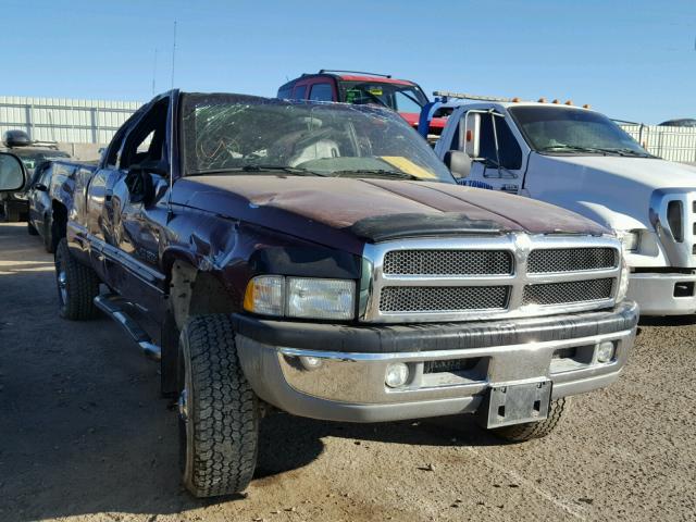 3B7KF236X2M262496 - 2002 DODGE RAM 2500 MAROON photo 1