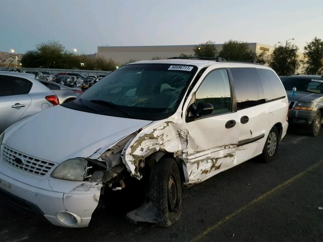 2FMZA51453BA02070 - 2003 FORD WINDSTAR L WHITE photo 10