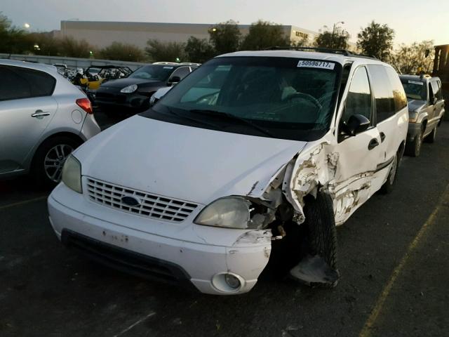 2FMZA51453BA02070 - 2003 FORD WINDSTAR L WHITE photo 2