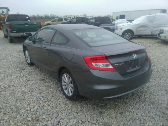 2HGFG3B81CH549377 - 2012 HONDA CIVIC EX Grafit fotoğraf 3