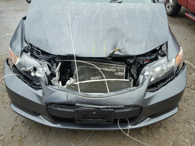 2HGFG3B81CH549377 - 2012 HONDA CIVIC EX CHARCOAL photo 9