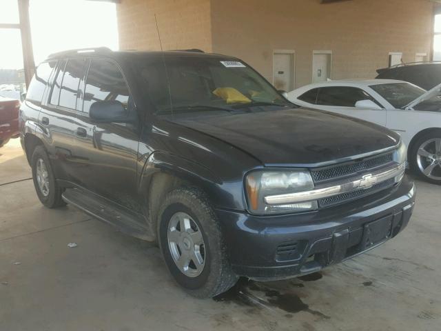 1GNDS13S032293669 - 2003 CHEVROLET TRAILBLAZE GRAY photo 1