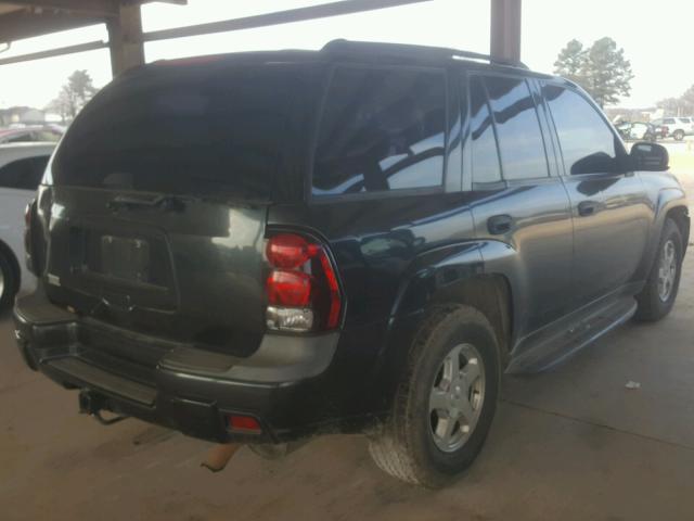 1GNDS13S032293669 - 2003 CHEVROLET TRAILBLAZE GRAY photo 4