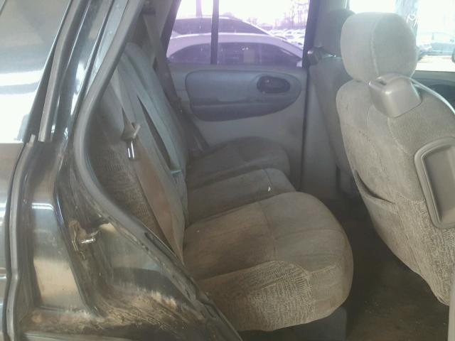 1GNDS13S032293669 - 2003 CHEVROLET TRAILBLAZE GRAY photo 6