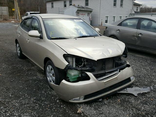 KMHDU46DX8U446695 - 2008 HYUNDAI ELANTRA GL TAN photo 1