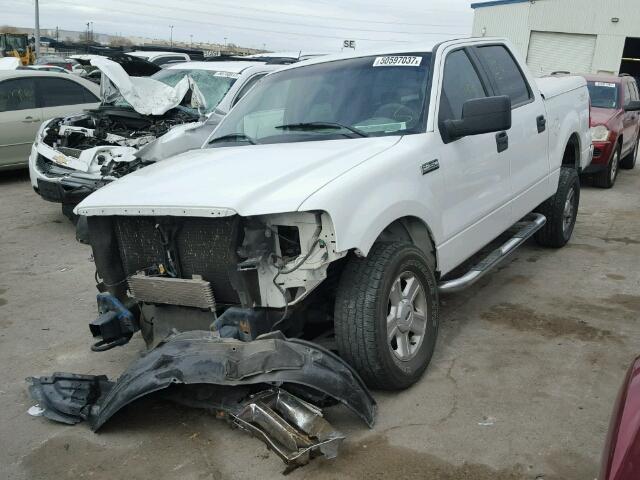 1FTPW14554FA05299 - 2004 FORD F150 SUPER WHITE photo 2