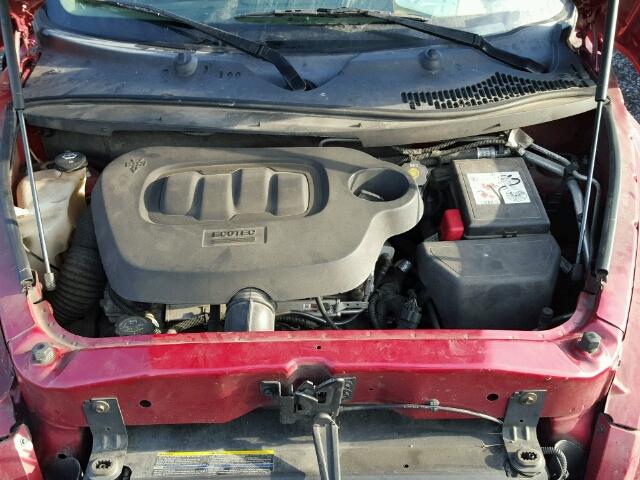 3GNBAADB9AS620029 - 2010 CHEVROLET HHR LS RED photo 7