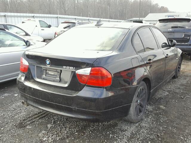 WBAVA33527PG52499 - 2007 BMW 328 I BLACK photo 4