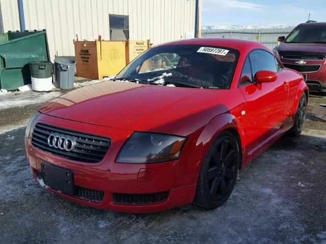 TRUSX28N711011885 - 2001 AUDI TT RED photo 2