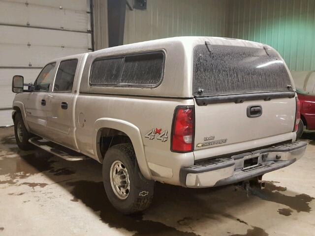 1GCGK13U57F150710 - 2007 CHEVROLET SILVERADO SILVER photo 3