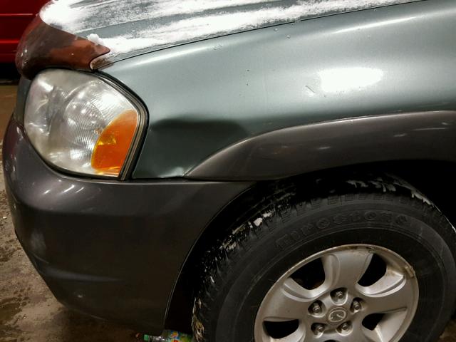 4F2CZ96154KM04431 - 2004 MAZDA TRIBUTE ES 青色 照片 9